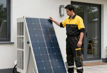 a man riding a skateboard down the side of a ramp