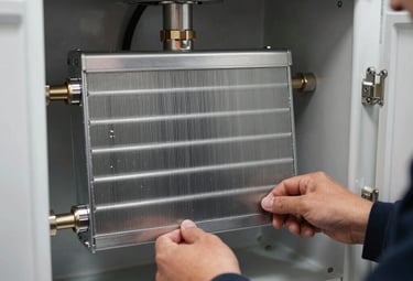 a man riding a skateboard down the side of a ramp