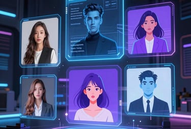 An example of a vibrant AI-generated image displaying colorful, dynamic artwork.