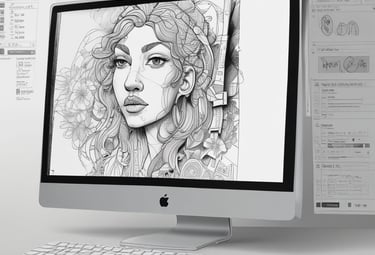 A collection of personalized gift boxes with elegant and colorful designs.