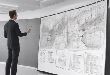 Illustration of AI-driven automation streamlining project workflows.