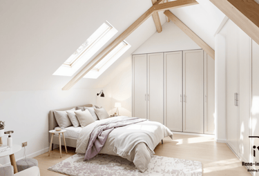 Complete Bedroom Renovation with Custom Cabinets & Electrical Installation