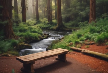 A group session outdoors in Asheville, fostering community and strength.