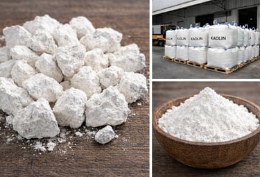 KAOLIN LUMPS AND POWDER