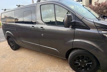 The paw-sitive experience dog training and dog walking transit van