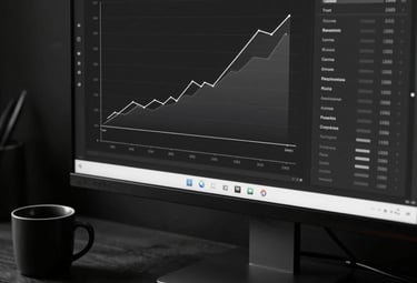 Modern sleek dashboard displaying patient acquisition metrics and campaign performance.