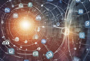 A team collaborating on project management tasks.