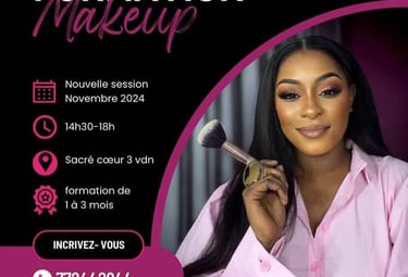 Professionnelle de beauté chez Nensba Studio à Dakar