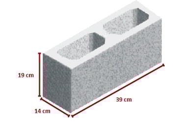 Bloco 14x19x39