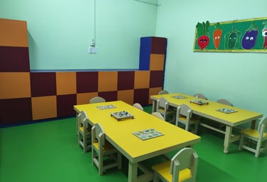 Classroom of Enfant preschool in Happy heart ,brilliant mind 