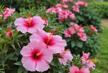 Rows of healthy outdoor plants ready for delivery at a nursery in Kerala.