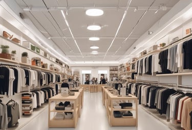 Graphic showing cloud servers connected with digital data streams.