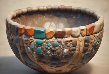 A group of diverse individuals sharing a supportive moment outdoors in nature.