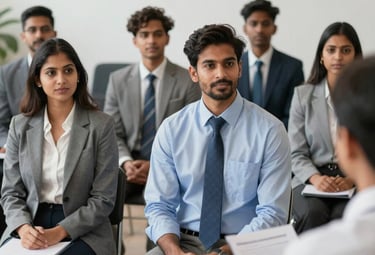 Close-up of a student practicing pronunciation with a speech coach using phonetic charts.
