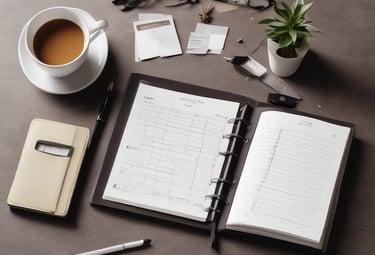 Modern appointment calendar on a digital tablet showing available dates.