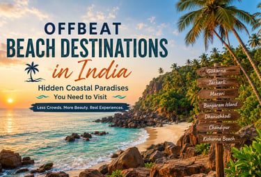 Offbeat Beach Holidays in India by Soma Journeys