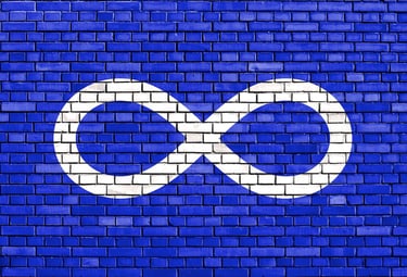 Métis infinity symbol representing Métis ancestry and heritage in Canada