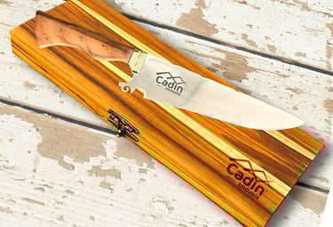 Faca personalizada para presente