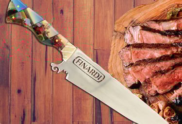 Faca personalizada para presente