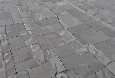 a man riding a skateboard down the side of a ramp