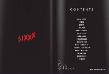 Akute Magazine, Issue Sixxx, December 2013, Table of Contents