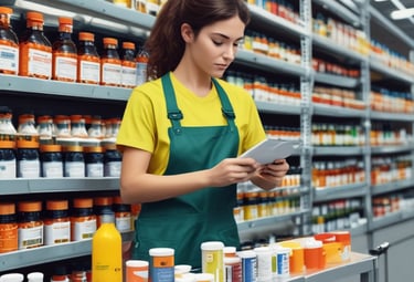 A team collaborating over digital strategy plans with purple and blue highlights.