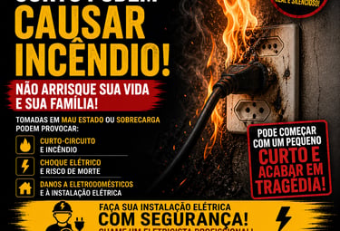 Eletricista Troca de Tomada