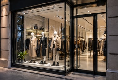 Nettoyage de vitrine