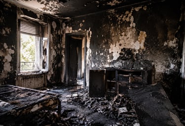 Nettoyage après dégâts de feu