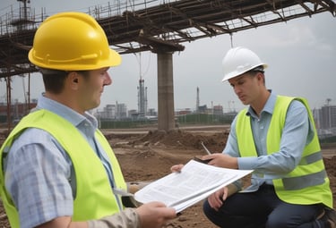 Close-up of sorted construction materials ready for recycling.