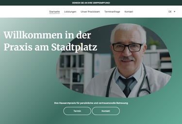 Demo-Webseite-Arztpraxis