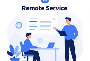 Quick Assistance to free up your travel time Get remote support today