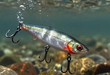 Señuelo artificial de pesca tipo pez para spinning