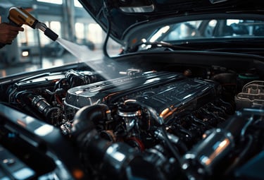 Mycie silników samochodowych Gdańsk