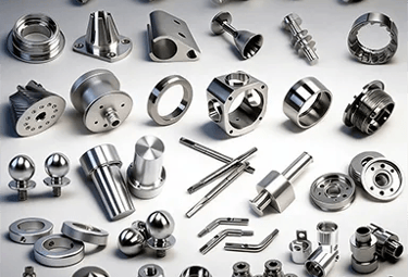 Custom CNC machined titanium components with complex geometries and tight tolerances