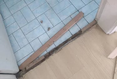 TROCA DE CHAPA DE ACABAMENTOS