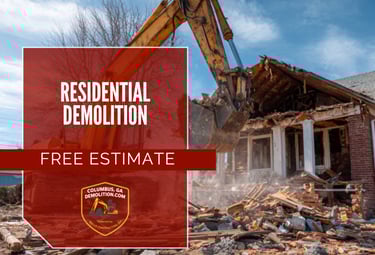 Residential Demolition in Columbus, GA