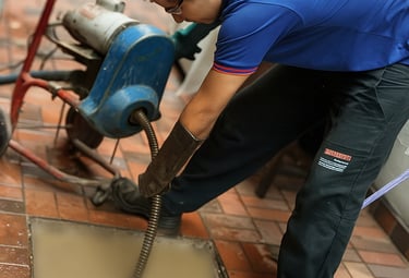 desentupimento de caixa de gordura