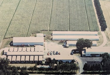 Photo de la Ferme Daniel Coutu - année 1989