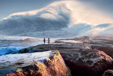 la force d'etre a deux et se tenir la mains face aux difficultés