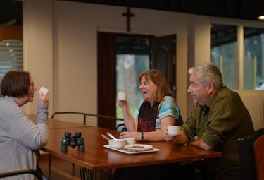 BIRDWATCHING AND COFFEE