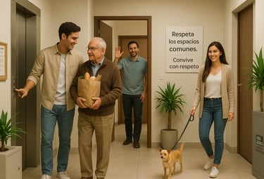 Atención y solución de conflictos entre copropietarios en edificios – mediación y convivencia.