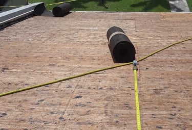plywood nailed 6" on center to meet Florida building code
