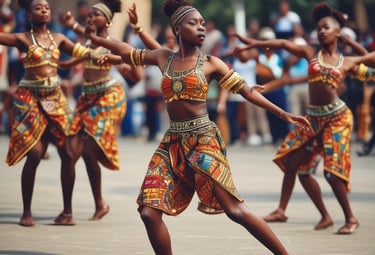 Students painting and engaging in arts and crafts.