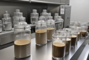Hands harvesting vibrant microgreens in a sunlit urban farm setting.