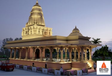 temple construction by BMB TEMPLE CONSTRUCTION