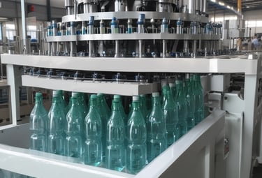 Delivery person handing over a water bottle to a customer at their doorstep.