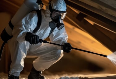 Rat infestation attic cleanout service in Amherst MA