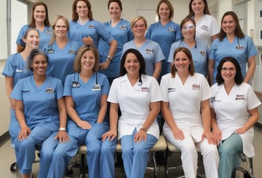 A dedicated team assisting nurses with housing needs.