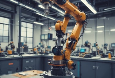 An image showcasing a modern data center infrastructure.